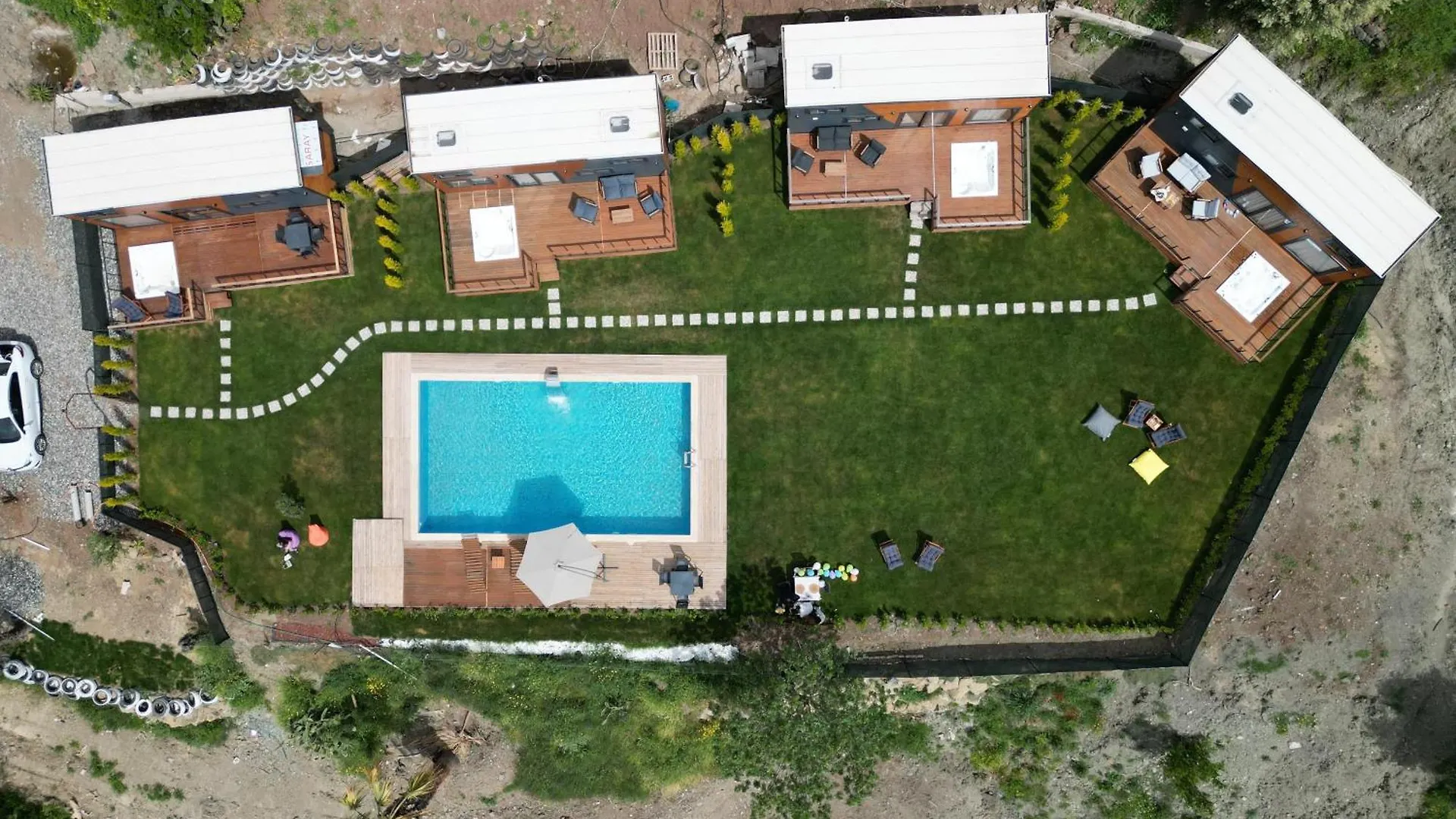 Campingplads Kaktues Tiny House Hotel Dalaman Tyrkiet